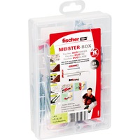 fischer Dübel DuoLine Meister-Box, Pasador gris claro/Rojo