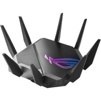 ASUS GT-AXE11000 router inalámbrico Gigabit Ethernet Tribanda (2.4 GHz / 5 GHz / 6 GHz) Negro Wi-Fi 6 (802.11ax), Tribanda (2.4 GHz / 5 GHz / 6 GHz), Ethernet, Negro, Router de sobremesa