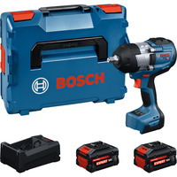 Bosch Atornillador de impacto a batería GDS18V-1400 Professional, 18 Voltios, Tornillo de percusión azul/Negro