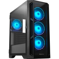 Chieftec APEX GA-01B-TG-OP ATX Midi Tower Negro, Cajas de torre negro, Midi Tower, PC, Negro, ATX, EATX, ITX, micro ATX, Mini-ITX, SPCC, Juego