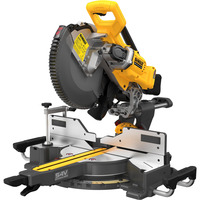 DEWALT Sierra de paneles inalámbrica XR FLEXVOLT DCS781N, 54 Voltios, Sierras de corte a inglete y a bisel amarillo/Negro
