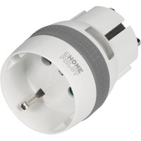 HOMEPILOT Enchufe intermedio smart, Toma de corriente con interruptor blanco