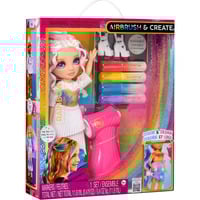 MGA Entertainment Rainbow High Air Brush & Create Fashion Dolls - Purple Eyes, Muñecos Rainbow High Air Brush & Create Fashion Dolls - Purple Eyes, Muñeca fashion, Femenino, 4 año(s), Niño/niña, Multicolor