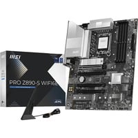 MSI PRO Z890-S WIFI6E, Placa base negro/Plateado