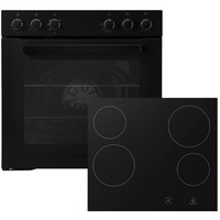 Respekta 15120000000726, Juego de cocina negro