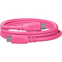 Rode Microphones Cable USB 3.2 Gen1 SC27-P pink, conector USB-C > conector USB-C rosa neón