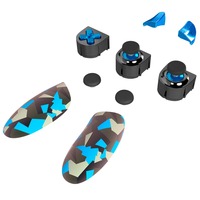Thrustmaster 4460188 accesorio de controlador de juego Kit de piezas de repuesto, Conjunto azul/Camuflaje, Xbox One, Kit de piezas de repuesto, Negro, Azul, Blanco, Thrustmaster, China, 76 mm