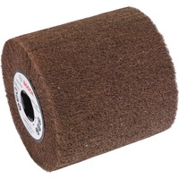 Bosch Rodillo abrasivo de vellón Medium 100mm / 19mm, Rueda de esmeril 