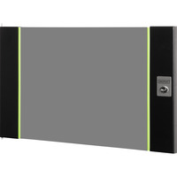 Digitus DN-19-D-07U-SW, Panel frontal negro