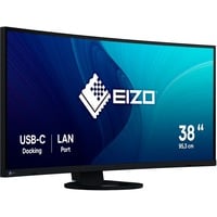 EIZO FlexScan EV3895-BK pantalla para PC 95,2 cm (37.5") 3840 x 1600 Pixeles UltraWide Quad HD+ LED Negro, Monitor LED negro, 95,2 cm (37.5"), 3840 x 1600 Pixeles, UltraWide Quad HD+, LED, 5 ms, Negro