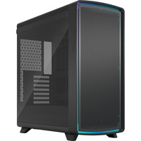 Fractal Design Summit Ambience Blackout TG Light Tint, Cajas de torre negro/Madera