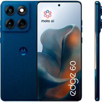 Motorola edge 60 16,9 cm (6.67") SIM doble Android 15 5G USB Tipo C 12 GB 512 GB 5200 mAh Azul, Móvil azul oscuro, 16,9 cm (6.67"), 12 GB, 512 GB, 50 MP, Android 15, Azul
