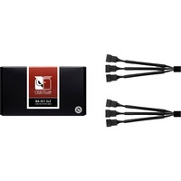 Noctua Splitterkabel NA-SC1 Sx2, Cable negro