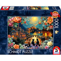 Schmidt Spiele Trío a la luz de la luna, Puzzle 