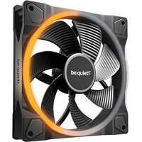 be quiet! Light Wings 140 mm PWM Reverse Black Carcasa del ordenador Ventilador 14 cm Negro 1 pieza(s) negro, Ventilador, 14 cm, 1300 RPM, 87,3 m³/h, Negro