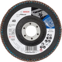Bosch 2 608 606 922 accesorio para amoladora angular Disco de desbaste, Rueda de esmeril Disco de desbaste, Madera, 12,5 cm, Bosch, Negro, 1 pieza(s)