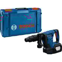 Bosch Martillo perforador inalámbrico GSH 18V-5 Professional solo, 18 Voltios, Cincel azul/Negro