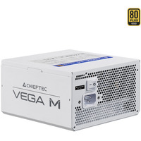 Chieftec Vega PPG-850-CW unidad de fuente de alimentación 850 W 20+4 pin ATX ATX Blanco, Fuente de alimentación de PC blanco, 850 W, 100 - 240 V, 50/60 Hz, 20+4 pin ATX, 60 cm, 150,400 mm
