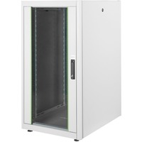 Digitus Armario de red de la serie Dynamic Basic - 600 x 800 mm (an. x pr.), Armario IT gris claro, Rack o bastidor independiente, 600 kg, Gris