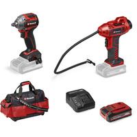 EINHELL 4326650, Tornillo de percusión rojo/Negro