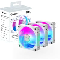 GIGABYTE AORUS EZ CHAIN FAN 120 ICE Placa base Ventilador 12 cm Blanco 1 pieza(s) negro, Ventilador, 12 cm, Blanco