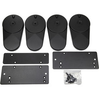 Inter-Tech Kit de conversión SF-47045, Servidor de vivienda negro