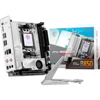 MSI B850I EDGE TI WIFI AMD B850 Zócalo AM5 mini ITX, Placa base AMD, Zócalo AM5, AMD Ryzen 7000 Series, AMD Ryzen 8000 Series, AMD Ryzen 9000 Series, Zócalo AM5, DDR5-SDRAM, 128 GB