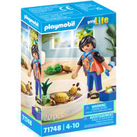 PLAYMOBIL My Life Terrario para tortugas, Juegos de construcción 
