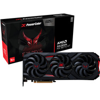 PowerColor RX9070XT 16G-E/OC/BP, Tarjeta gráfica negro