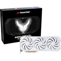 PowerColor Radeon RX 9070 XT Red Devil 16GB OC WHITE, Tarjeta gráfica blanco