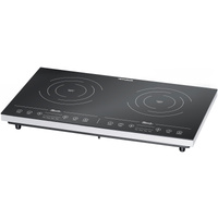 Rommelsbacher CT 3410/IN hobs Negro, Blanco Encimera Con placa de inducción 2 zona(s), Placa de cocción negro/Plateado, Negro, Blanco, Encimera, Con placa de inducción, Vidrio y cerámica, 2 zona(s), 1400 W