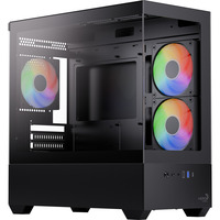 Aerocool P300D-G-BK-v1, Cajas de torre negro