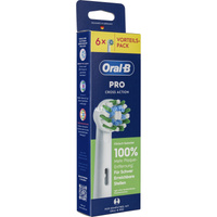 Braun Oral-B Pro CrossAction cabezales de repuesto 6 unidades, Cabezal de cepillo negro