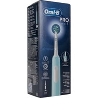 Braun Pro 1 Cross Action Adulto Cepillo dental giratorio Azul, Blanco, Cepillo de dientes eléctrico azul, Adulto, Cepillo dental giratorio, Cuidados diarios, Sensible, Blanqueador, Azul, Blanco, 2 min, Azul