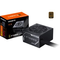 GIGABYTE P750BS Fuente de Alimentación - PCI-E 6+2 Pin x 4, 80 PLUS Bronze, Ventilador de 120 mm, Compatible con ATX, Enchufe EU, Fuente de alimentación de PC negro, 80 PLUS Bronze, Ventilador de 120 mm, Compatible con ATX, Enchufe EU, 750 W, 200 - 240 V, 50/60 Hz, 6 A, Activo, 100 W