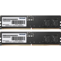 Patriot DIMM 32 GB DDR5-4800 (2x 16 GB) Kit dual, Memoria RAM negro