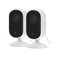 Arlo Essential cámara interior 2K, Cámara de vigilancia blanco/Negro