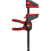 BESSEY Sargento de una mano con mango giratorio M, Gato negro/Rojo
