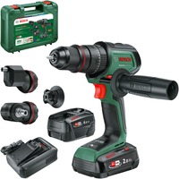 Bosch Atornillador percutor inalámbrico AdvancedImpact 18V-80 QuickSnap, Taladro/destornillador verde