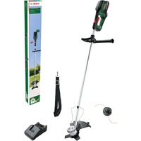 Bosch BrushCut tijera de césped inalámbrica 2,4 mm 36 V Ión de litio Verde, Cortabordes verde/Negro, 2,4 mm, Acero inoxidable, 4500 RPM, 33 cm, Verde, Ión de litio