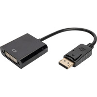 Digitus Adaptador / Convertidor DisplayPort - DVI negro