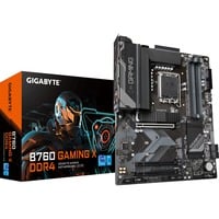 GIGABYTE B760 GAMING X placa base DDR4 - Soporta CPUs Intel Core de 14ª generación, VRM digital de 8+1+1 fases, hasta 5333MHz DDR4 (OC), 3xPCIe 4.0 M.2, LAN 2.5GbE, USB 3.2 Gen 2 negro/Gris, VRM digital de 8+1+1 fases, hasta 5333MHz DDR4 (OC), 3xPCIe 4.0 M.2, LAN 2.5GbE, USB 3.2 Gen 2, LGA 1700, Intel® Celeron®, Intel® Pentium® Gold, LGA 1700, 128 GB, DDR4-SDRAM, 128 GB