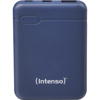 Intenso XS5000 Polímero de litio 5000 mAh Azul, Banco de potencia azul, 5000 mAh, Polímero de litio, Azul
