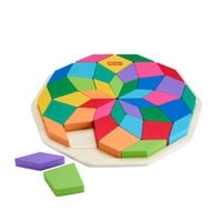 Mattel HXT94 juego educativo, Puzzle 3 año(s), Madera, Multicolor