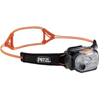 Petzl Swift RL, Luz de LED negro/Naranja