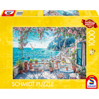 Schmidt Spiele Terraza junto al mar, Puzzle 