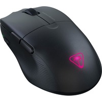 Turtle Beach Pure Air ratón Juego mano derecha RF Wireless + Bluetooth Óptico 26000 DPI, Ratones para gaming negro, mano derecha, Óptico, RF Wireless + Bluetooth, 26000 DPI, Negro, Translúcido