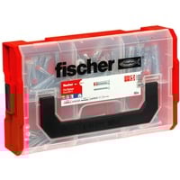 fischer FixTainer DuoHM tacos para cavidades + tornillo de cabeza avellanada TX, Pasador 
