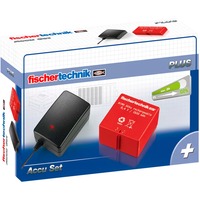 fischertechnik Set de batería con cargador rojo