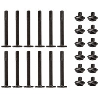 Alphacool Juego de tornillos para radiador M3x30mm / M3x5mm negro